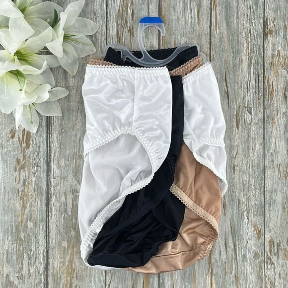 Women's Undershapers Hi-Cut Brief Underwear Panties 3-Pack Size 5X/12 - Picture 2 of 8